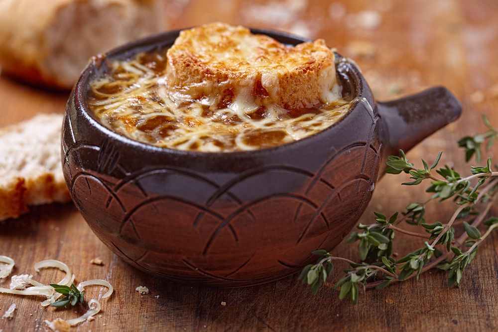 I Sampled Five Store-Bought French Onion Soups, and the Standout Option is Luxuriously Rich and Packed With Onion Flavor.